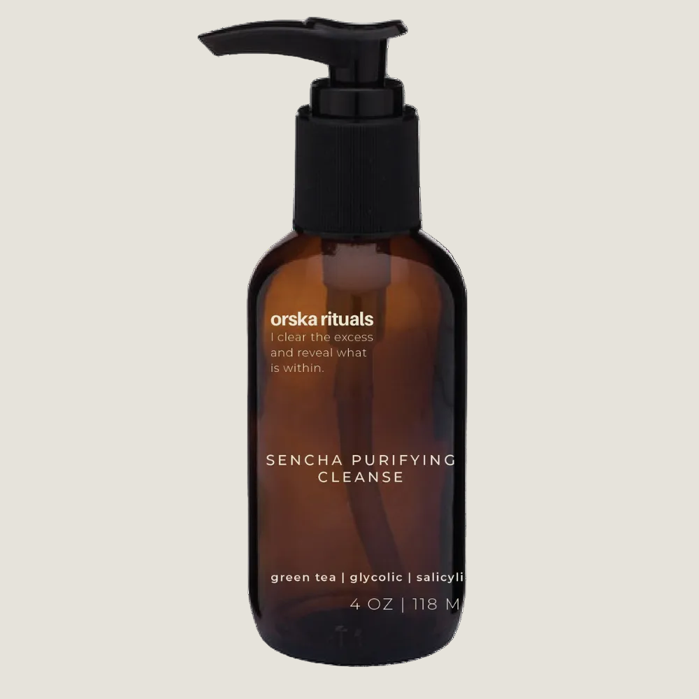 Sencha Purifying Cleanse - green tea purifying cleanser by Orska Rituals
