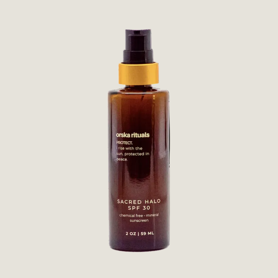 Sacred Halo SPF 30 - mineral facial sunscreen by Orska Rituals