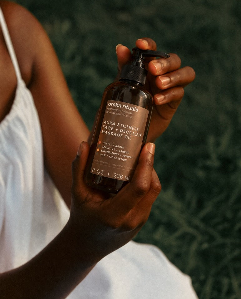 Aura Stillness Face + Decollete Massage Oil